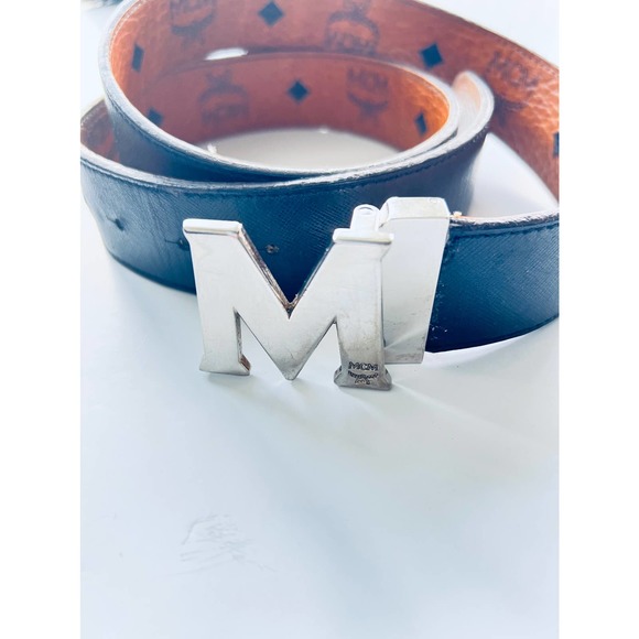 MCM Other - MCM Claus Antique M Mens Reversible Belt in Cognac